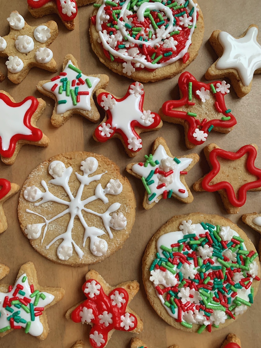 3 Ingredient Holiday Cut-Out Cookies